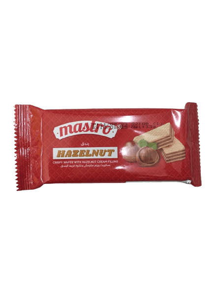 Mastro Wafer With Hazelnut 33g - Quickmart