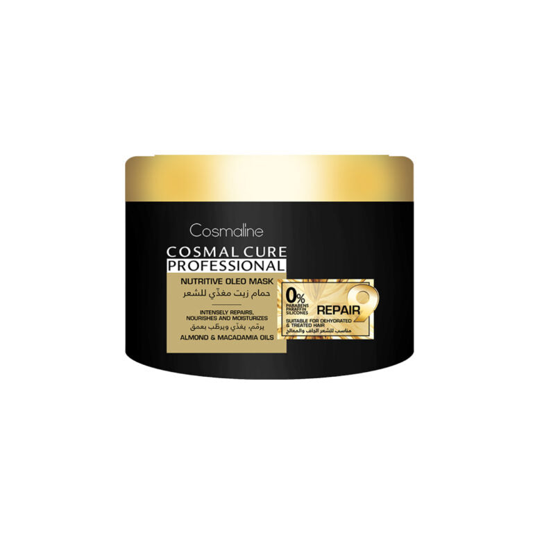 COSMAL CURE PROFESSIONAL NUTRITIVE OLEO MASK 450 ML - Quickmart