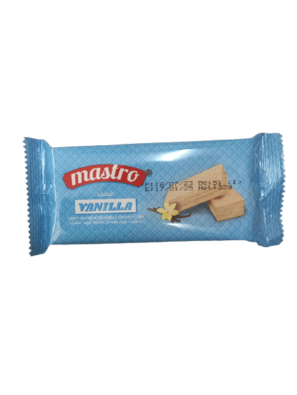 Mastro Wafer With Vanilla 33g - Quickmart