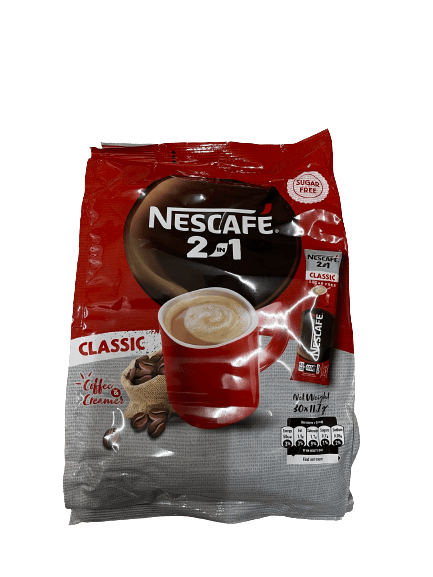 Nescafe 2 in 1 Classic Sugar Free - Quickmart