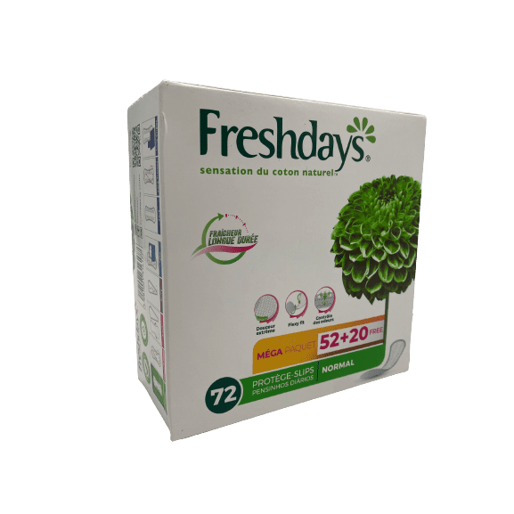 Freshdays Normal Scented Green 72Sh - Quickmart