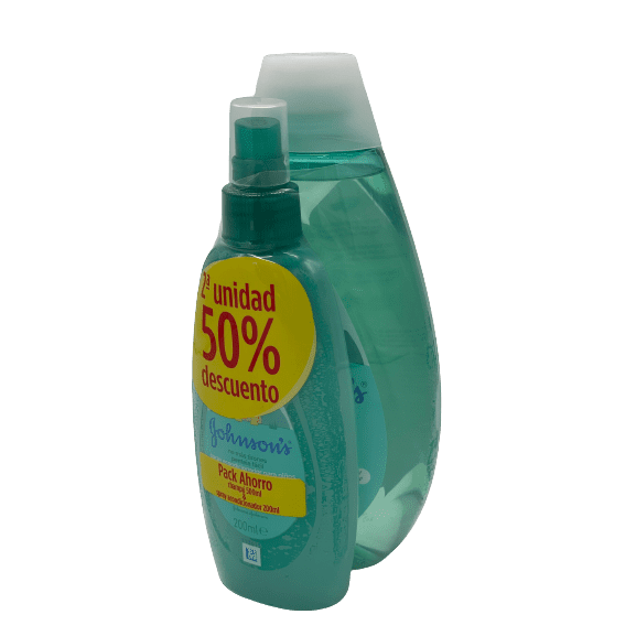 Johnson's Shampoo 500ml + Conditioner Spray 200ml - Quickmart