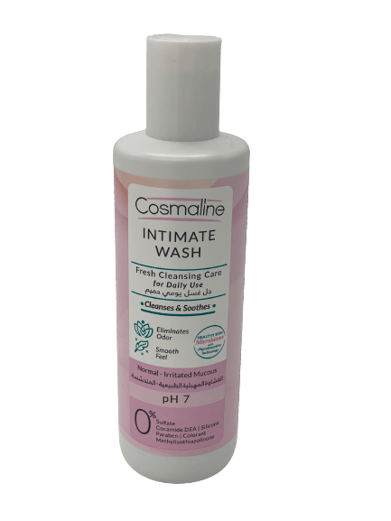 Cosmaline Intimate Wash Normal - Irritated Mucous 230ml - Quickmart