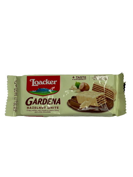 Loacker Gardena Hazelnut White 25g - Quickmart