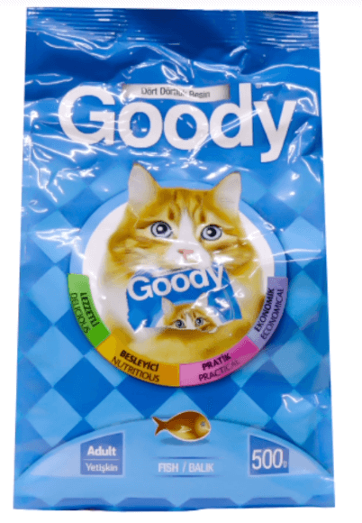 Goody Adult Dry Cat Food Fish 500g Quickmart