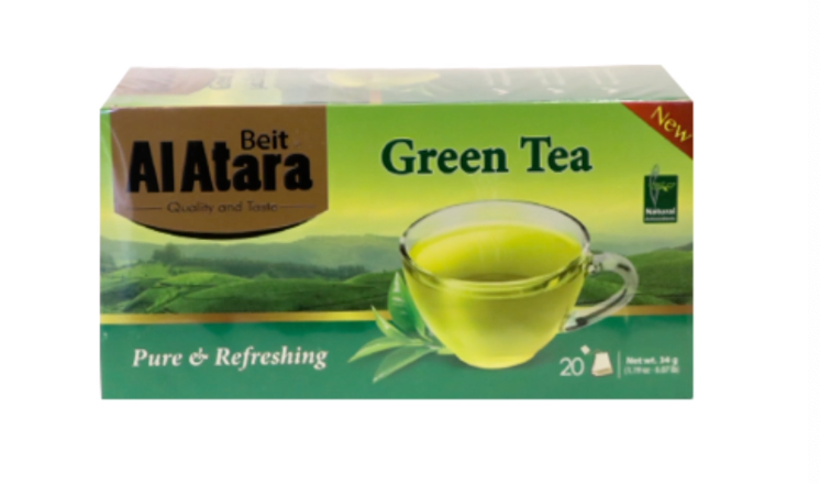 Al Atara Green Tea Flavoured 34g x 20 - Quickmart