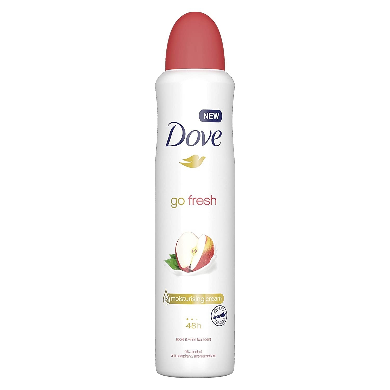 Dove Go Fresh Apple & White Tea 250ml - Quickmart