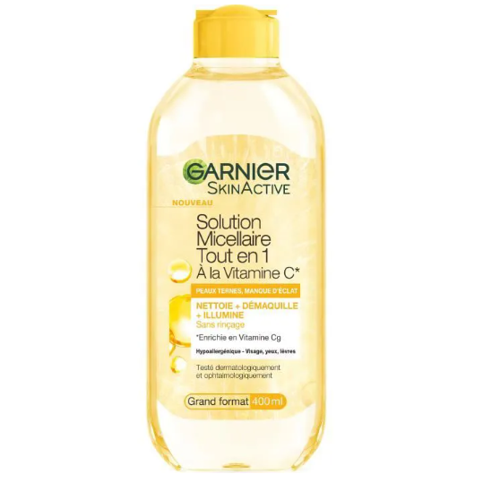 Garnier Skin Active 400ml Solution Micellaire Tout En 1 - Quickmart