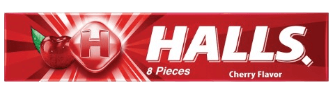 Halls Cherry 8pcs