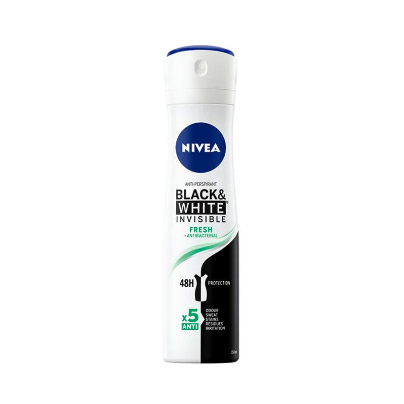 Nivea Black & White Invisible Fresh 150ml - Quickmart