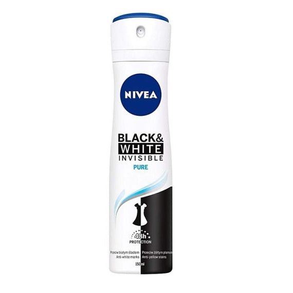 Nivea Black & White Invisible Pure 200ml - Quickmart