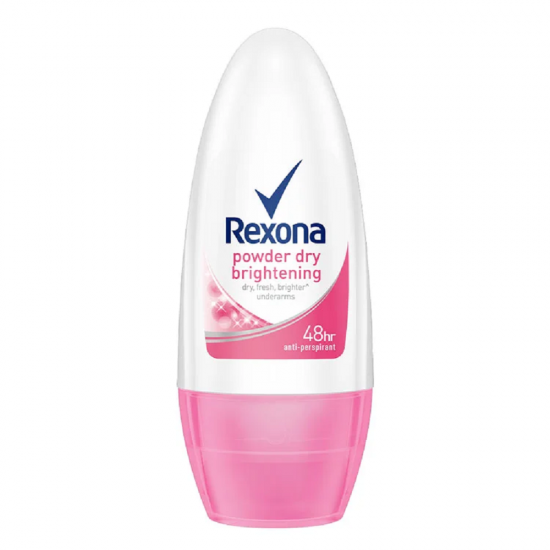 Rexona Invisible Dry 50ml Powder Dry Brightening - Quickmart